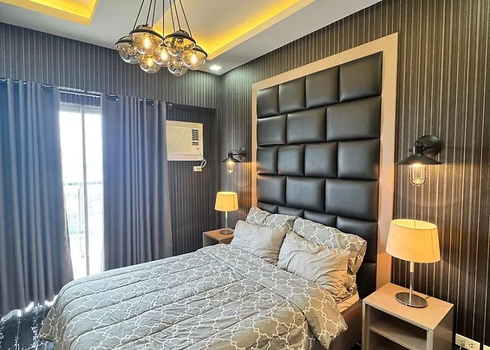 Ec Haven Modern Cozy Near Malls And Transport Terminals With Wifi Netflix Balcony * Cebu